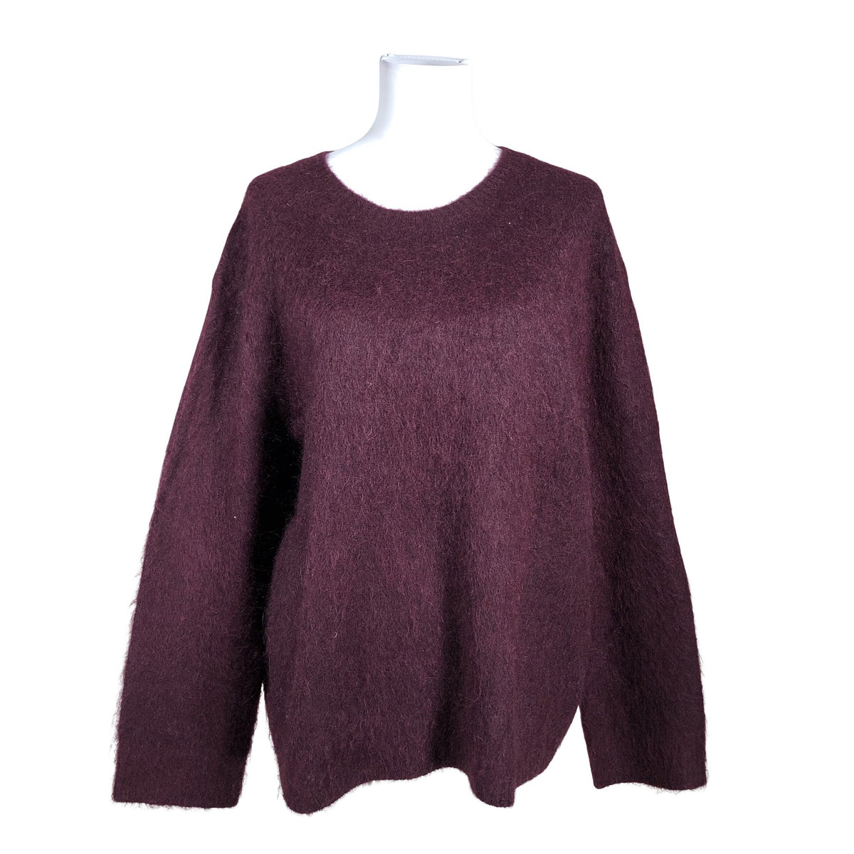 Unisex Wera - Kampsun, suurus 40 - Veinipunane (1)