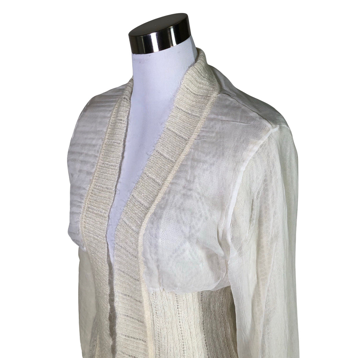 Unisex Sportmax - Kardigan, suurus 38 - Looduslik valge (3)