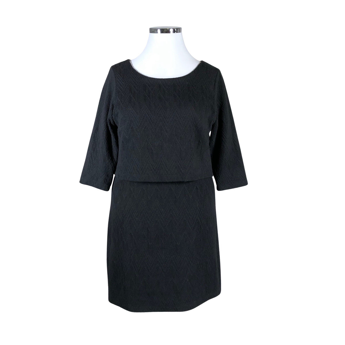 Unisex Free Quent - Trikotaažist kleit, suurus 42 - Must (1)