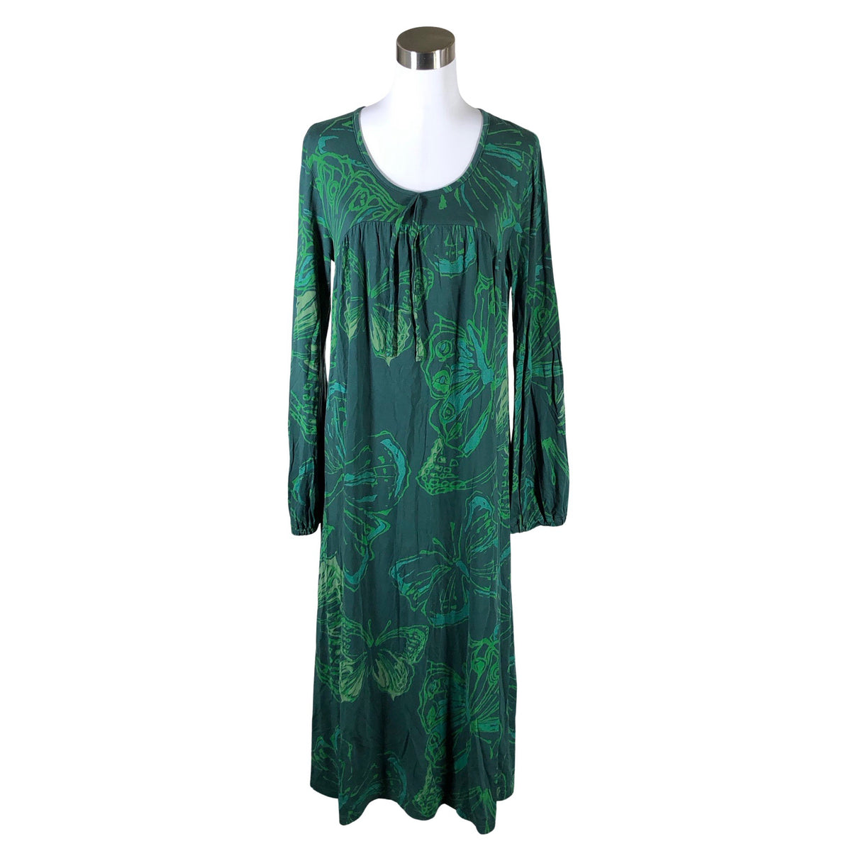 Unisex Nanso - Trikotaažist kleit, suurus 40 - Roheline (1)