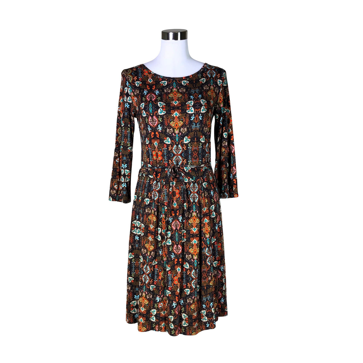 Unisex Prêt - Trikotaažist kleit, suurus 38 - Must (1)