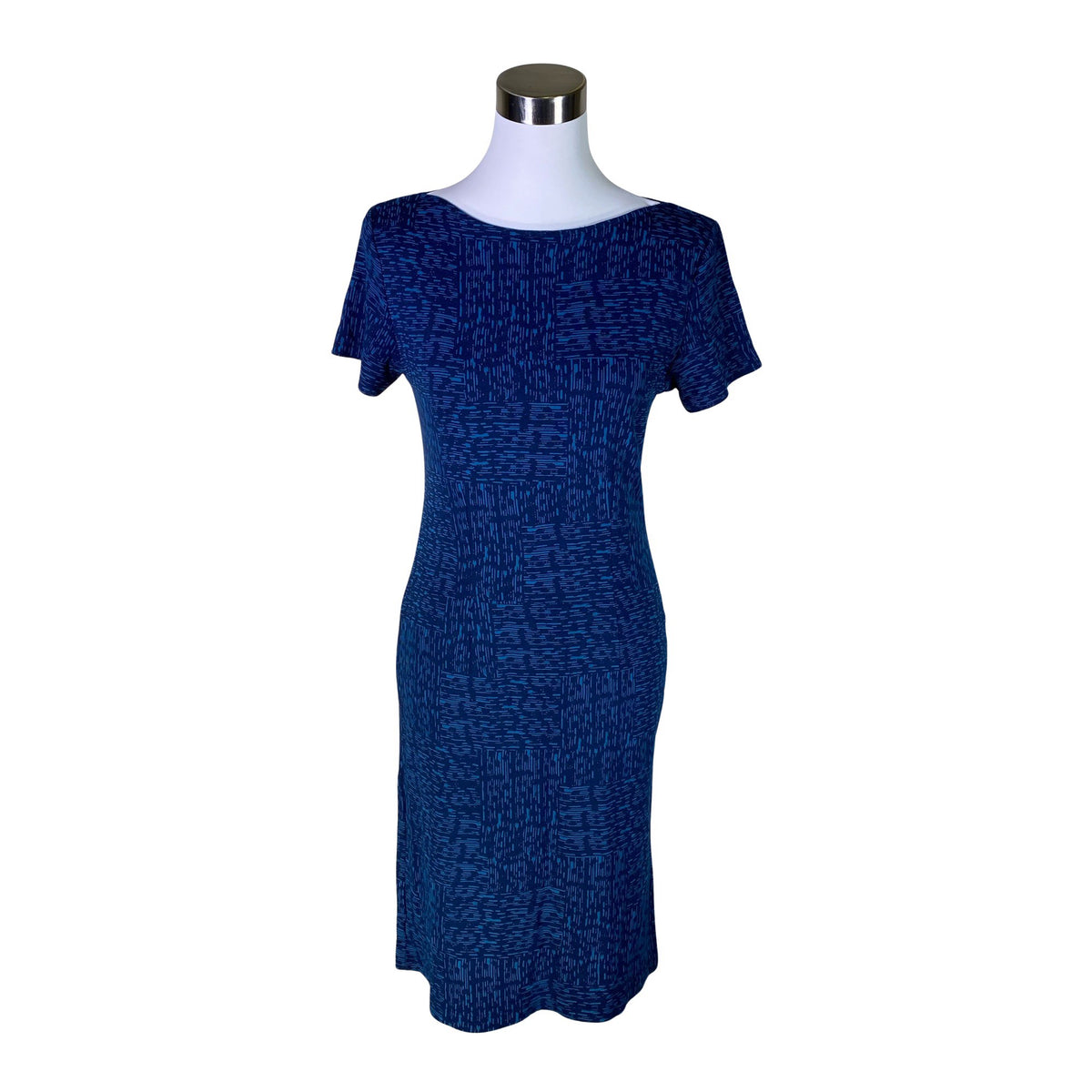 Unisex Nanso - Trikotaažist kleit, suurus 38 - Sinine (1)