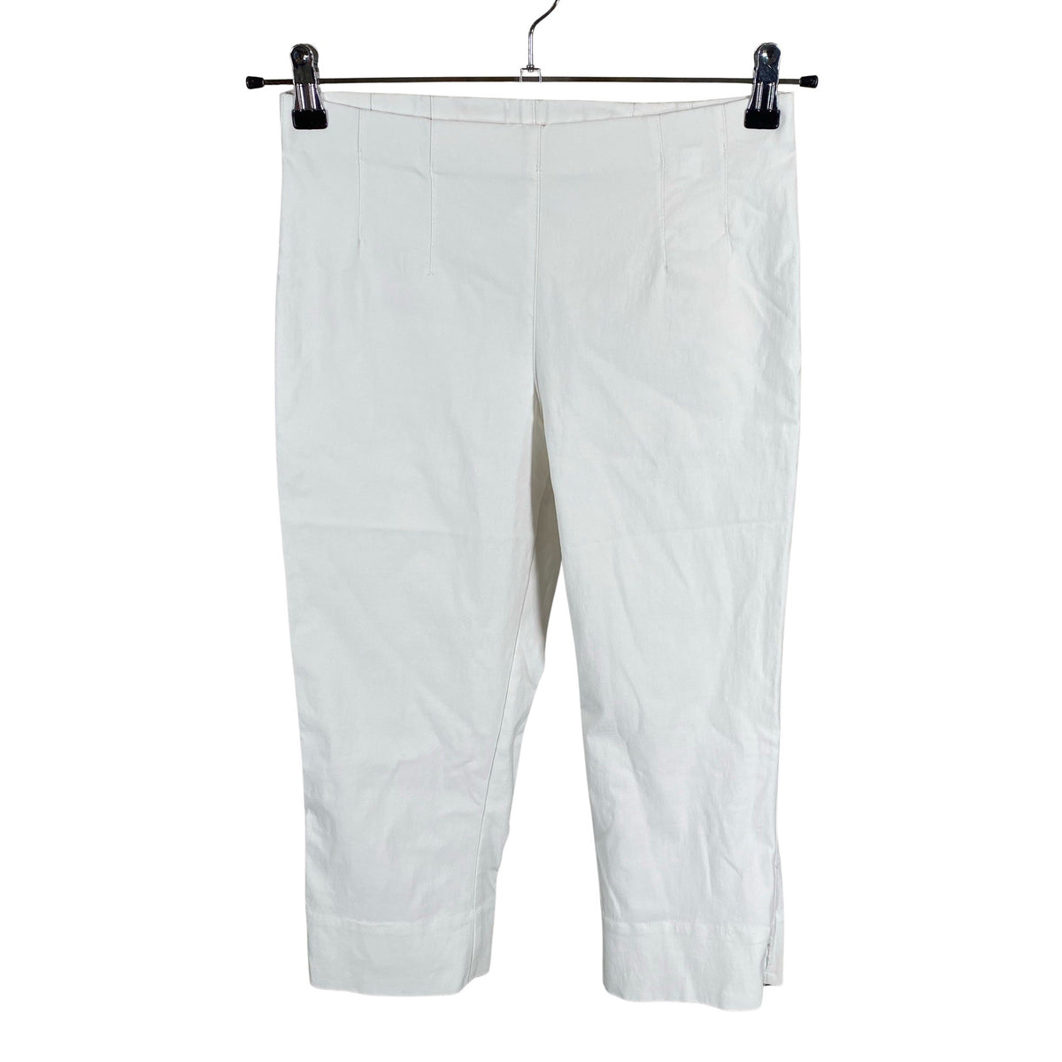 Unisex LauRie - Mittevenivad poolpikad püksid, suurus 38 - Valge (1)
