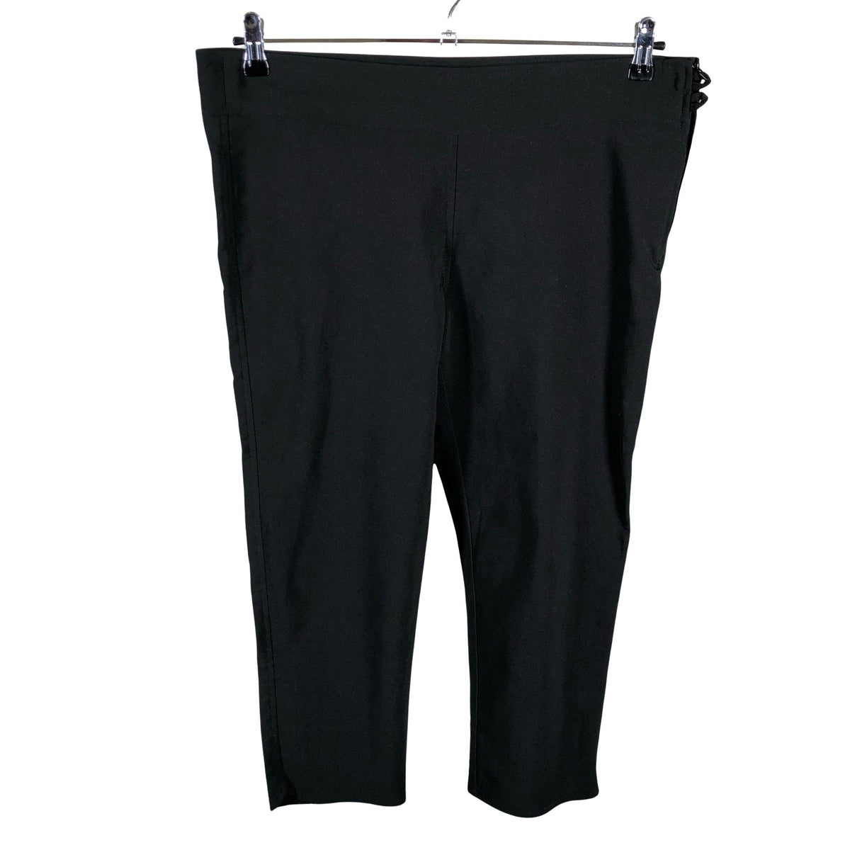 Unisex Fransa - Mittevenivad poolpikad püksid, suurus 42 - Must (1)