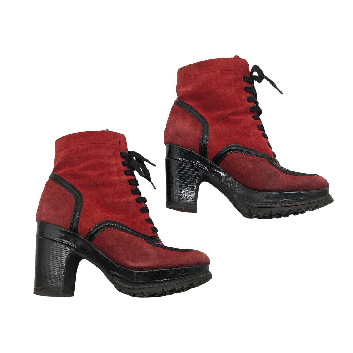 Unisex Minna Parikka - Poolsaapad, suurus 37 - Punane (1)