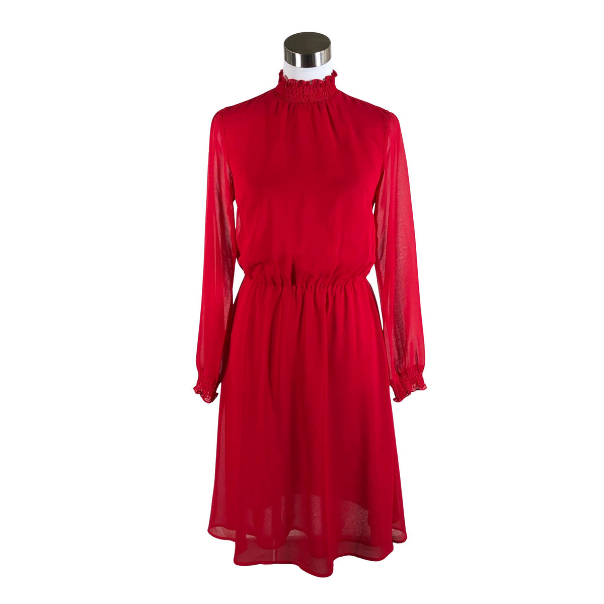Unisex Oasis - Õhuke kleit, suurus 36 - Punane (1)