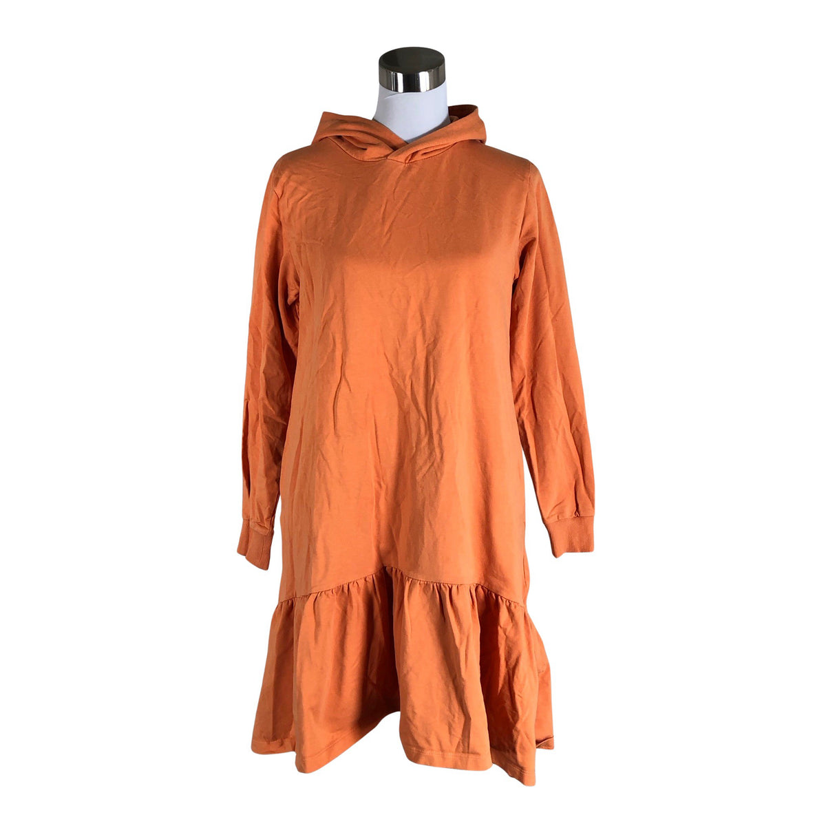 Unisex Zeze - Trikotaažist kleit, suurus 40 - Oranž (1)