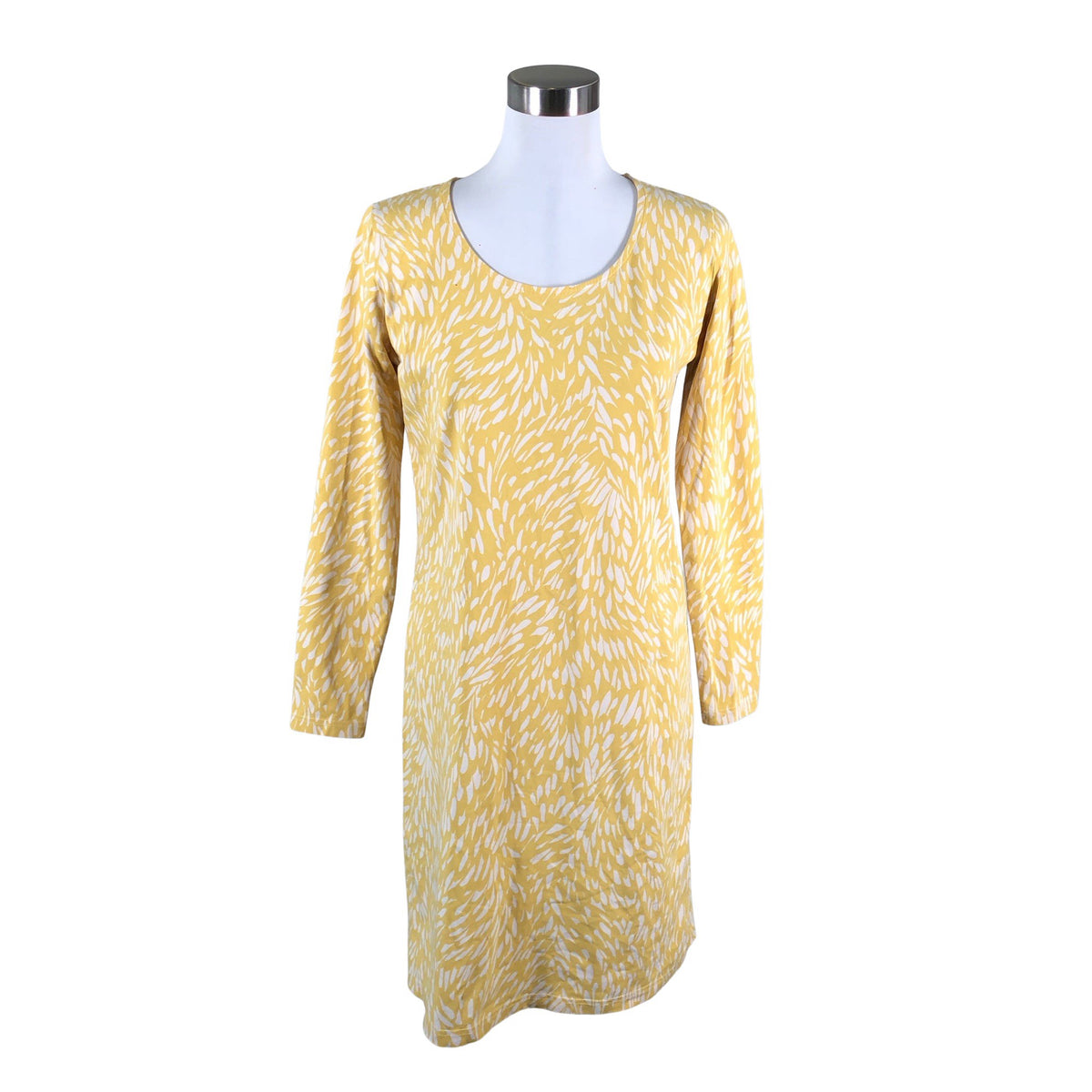 Unisex NOSH - Trikotaažist kleit, suurus 38 - Kollane (1)