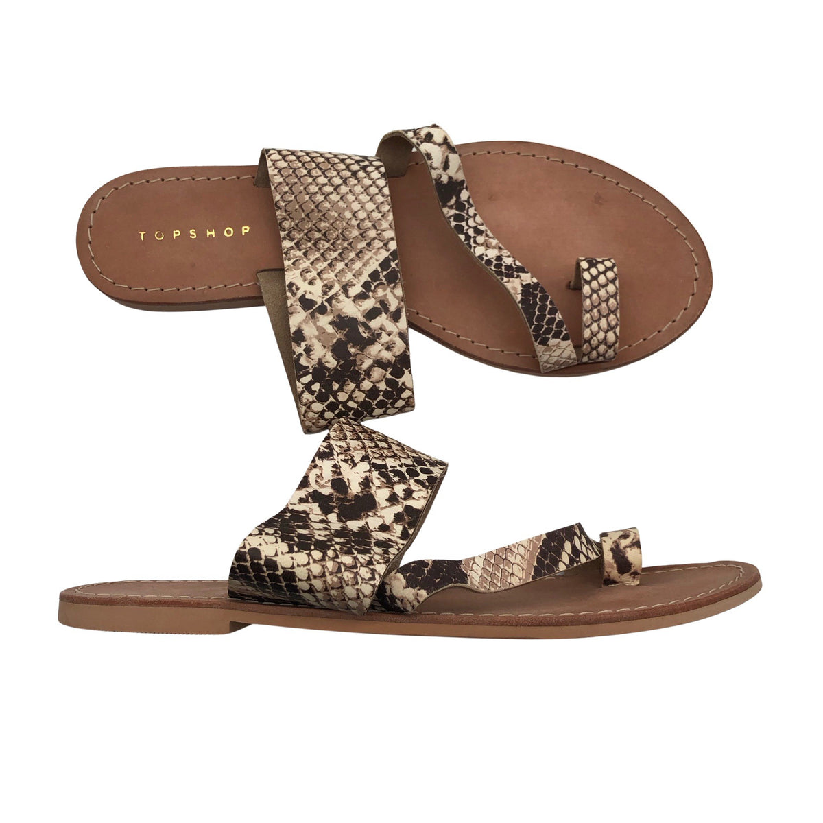 Unisex Topshop - Rihmikud, suurus 39 - Pruun (1)