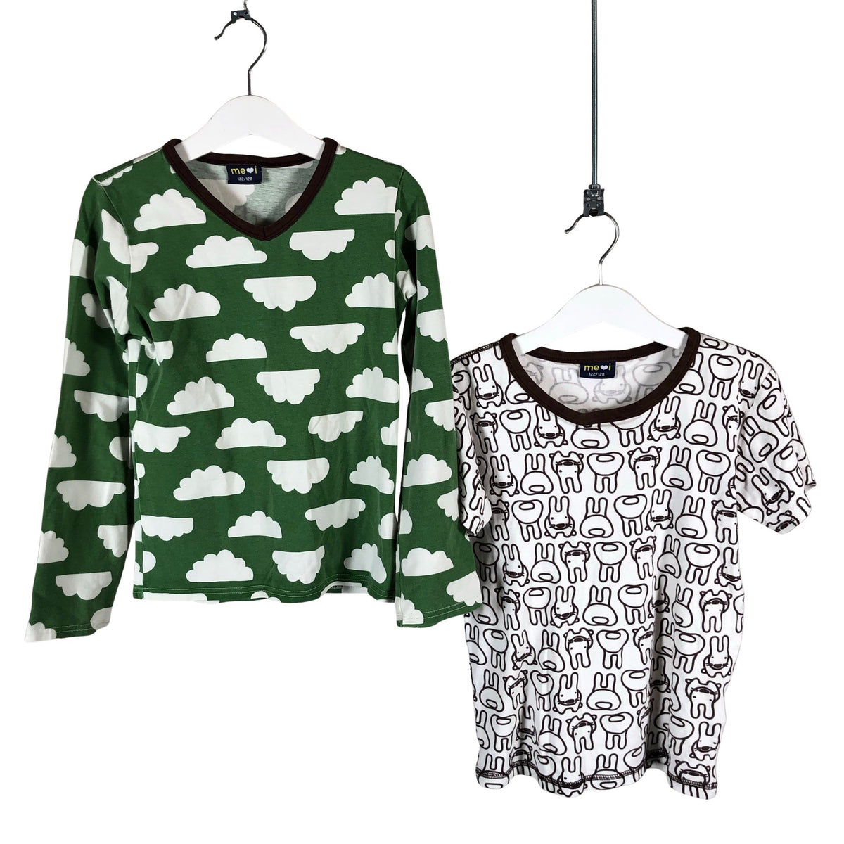 Unisex me&i - Trikotaažist pluus, suurus 122 - 128 - Roheline (1)