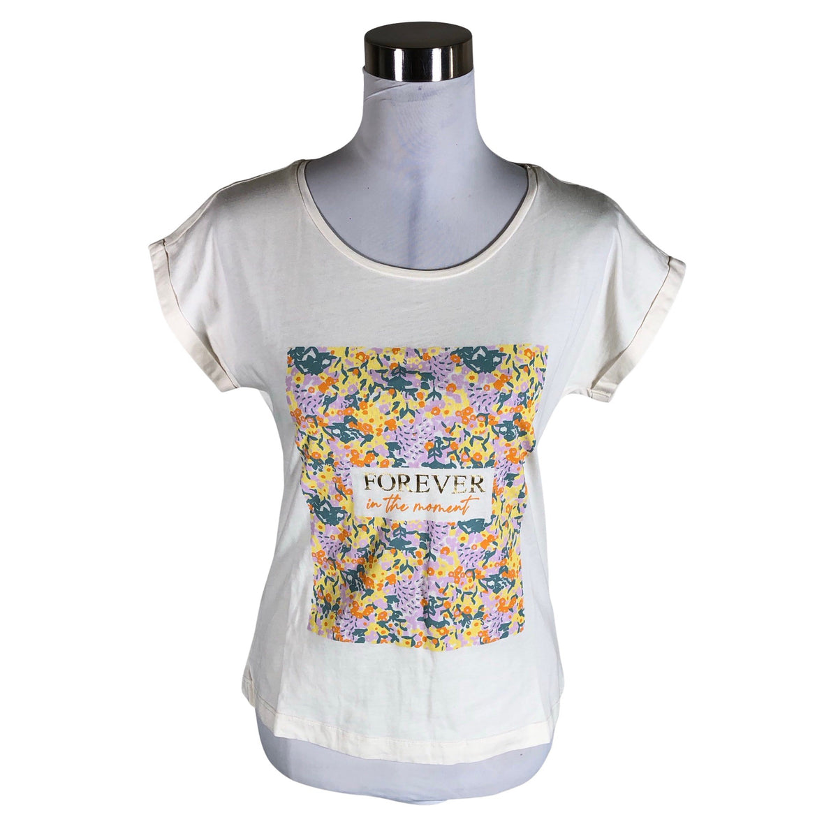 Unisex Cream - T-särk, suurus 36 - Beige (1)
