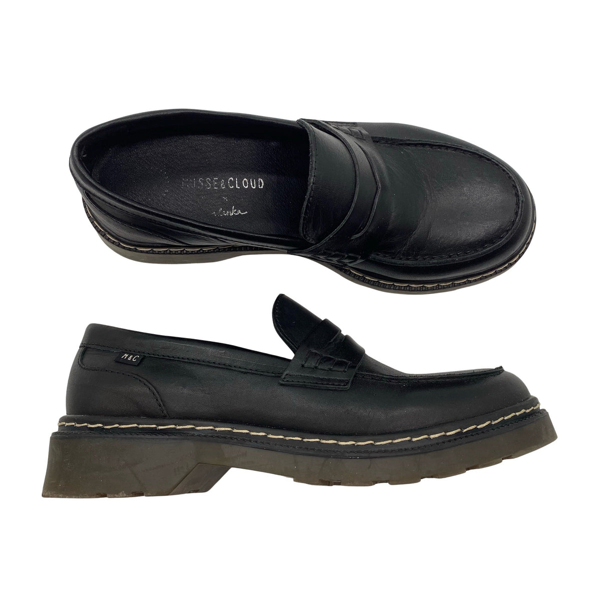Unisex Musse&Cloud - Mokassiinid, suurus 38 - Must (1)