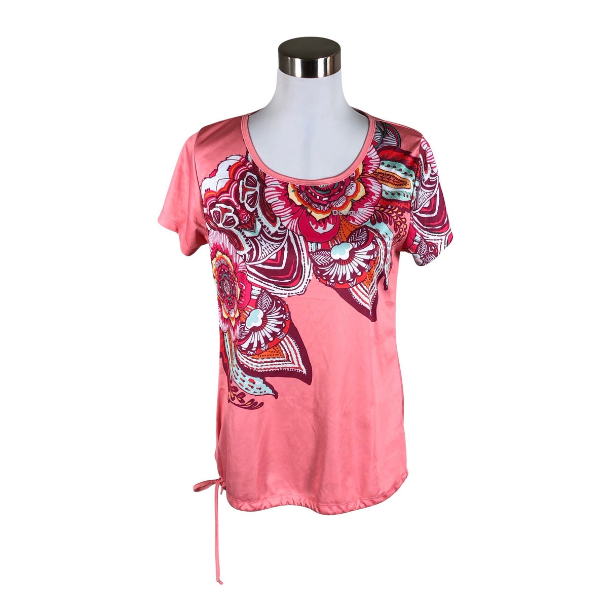 Unisex Desigual - Spordisärk, lühikesed käised, suurus 40 - Heleroosa (1)