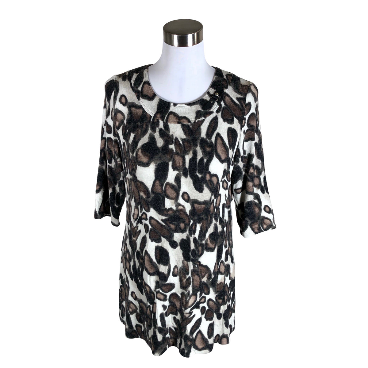 Unisex Promise - Trikotaažist pluus, suurus 40 - Pruun (1)