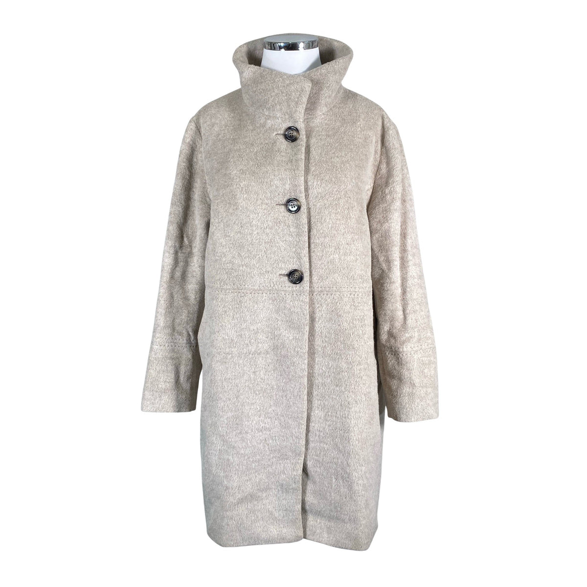 Unisex Dixi Coat - Villane mantel, suurus 48 - Hall (1)