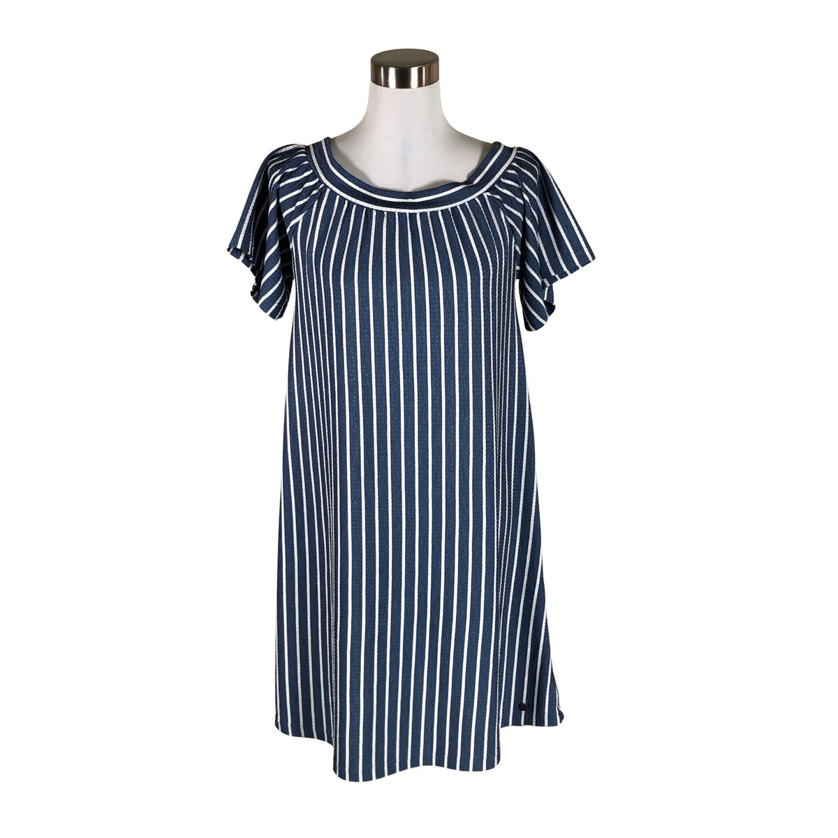 Unisex Nümph - Trikotaažist kleit, suurus 36 - Sinine (1)