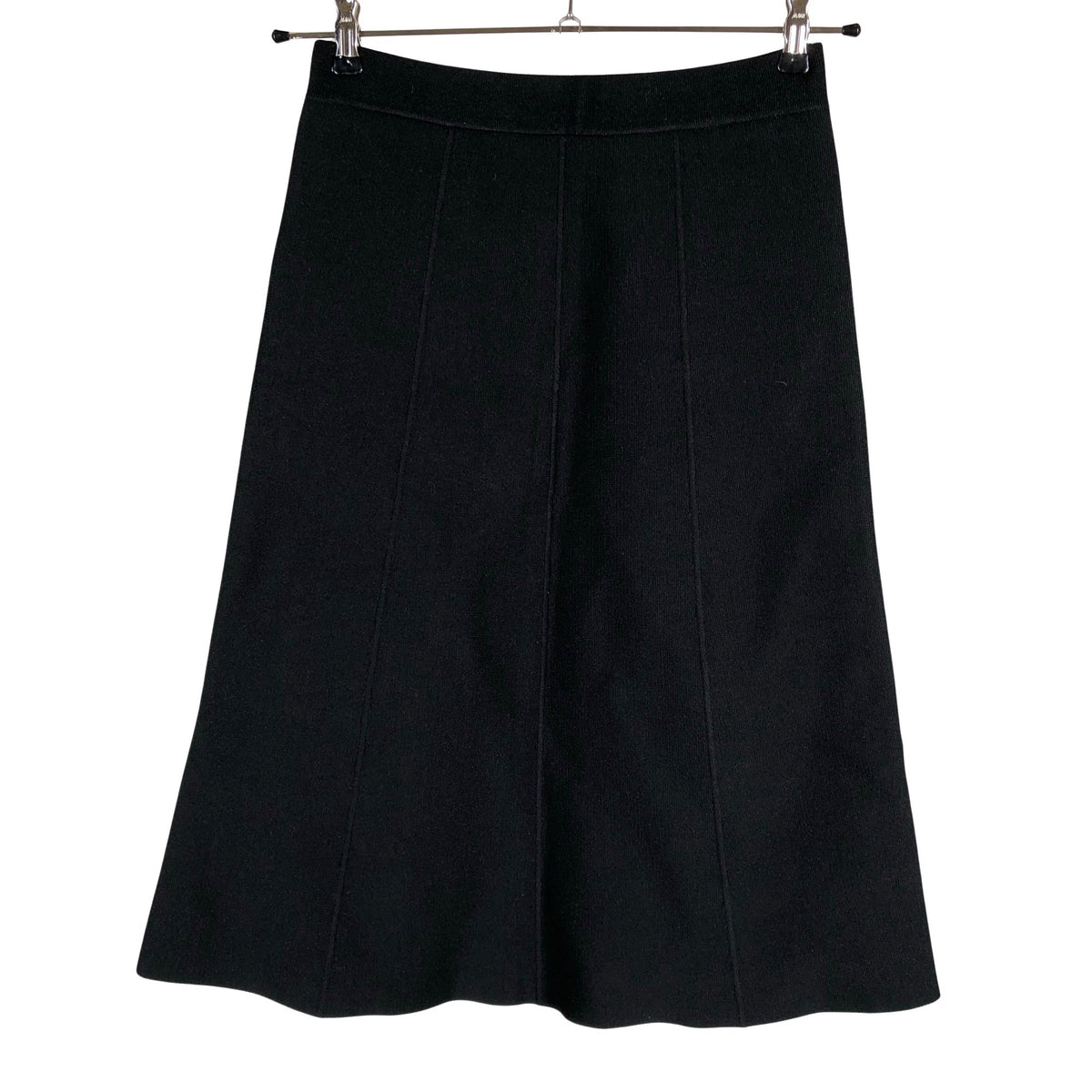 Unisex Enkel Studio - Kootud seelik, suurus 36 - Must (1)