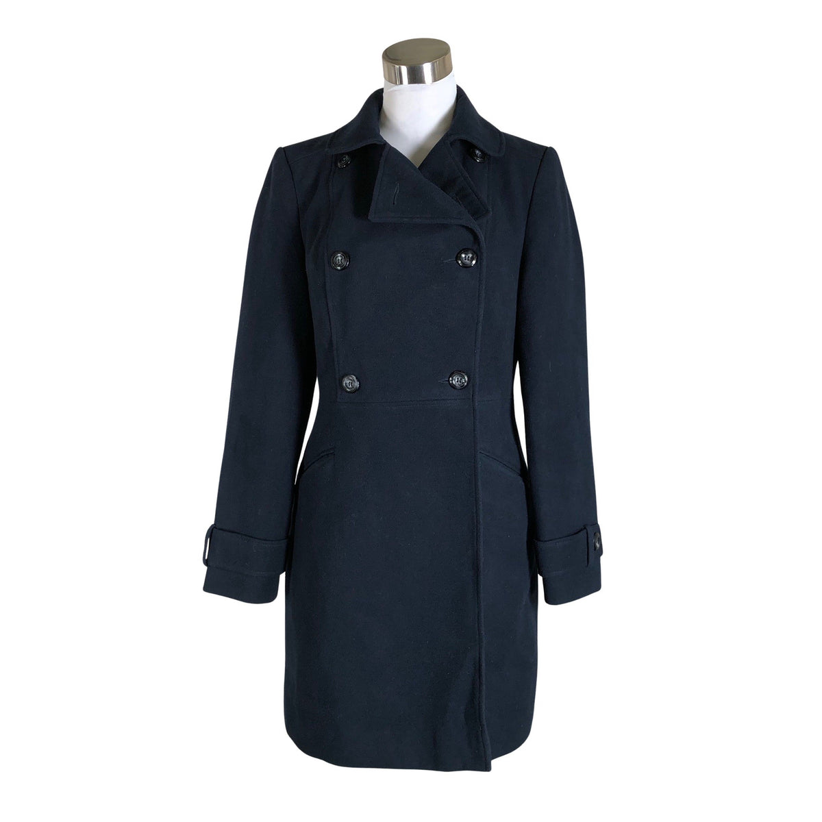 Unisex Miss Selfridge - Villane mantel, suurus 38 - Sinine (1)