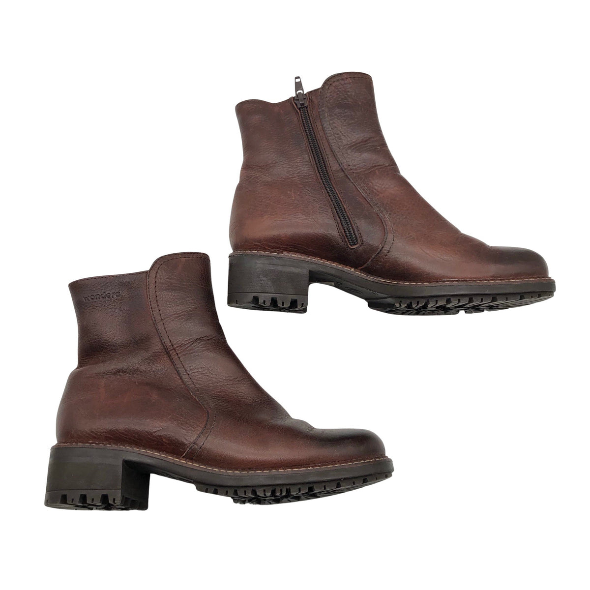 Unisex Wonders - Poolsaapad, suurus 37 - Pruun (1)