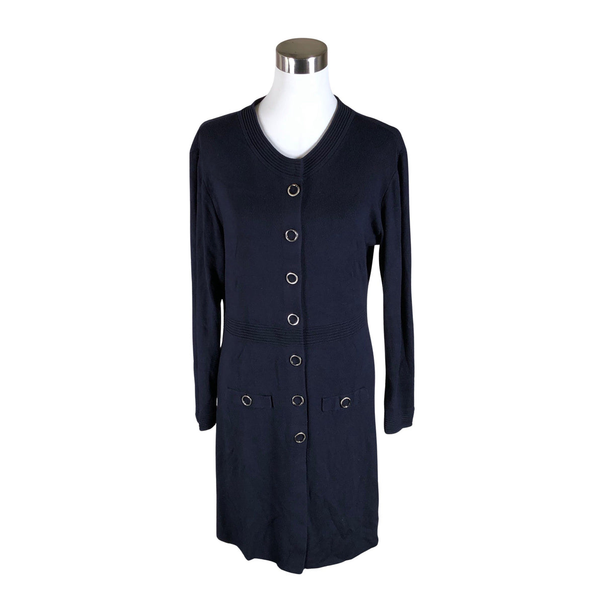 Unisex Glenfield - Kardigan, suurus 40 - Sinine (1)