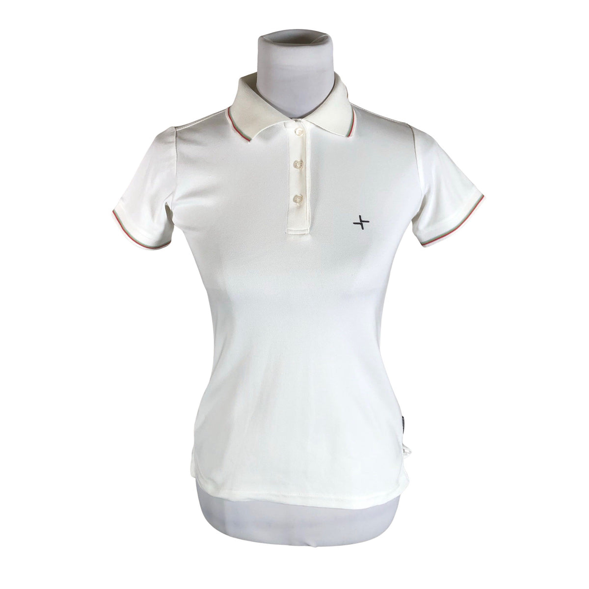 Unisex Cross - Spordisärk, lühikesed käised, suurus 34 - Valge (1)