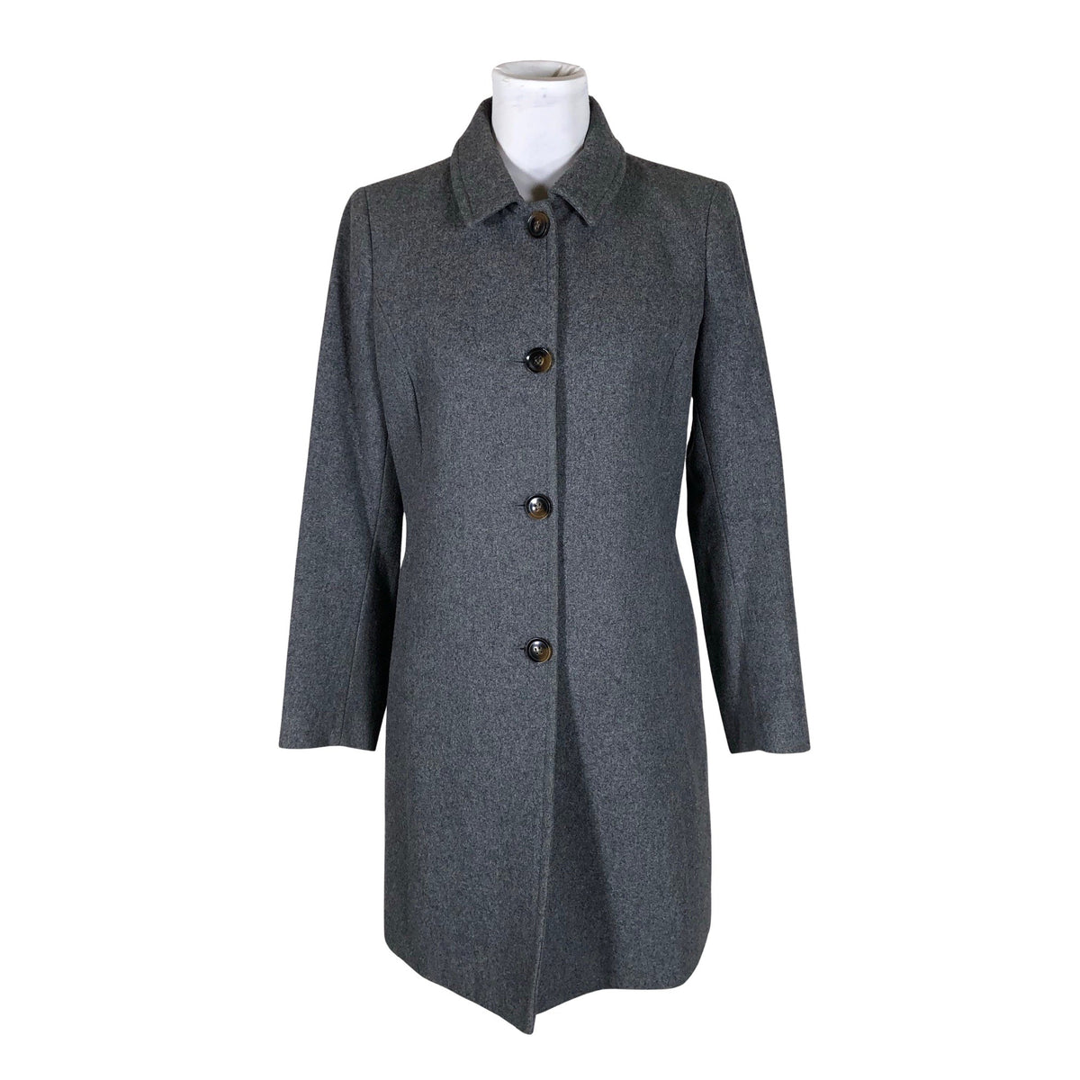 Unisex Benetton - Villane mantel, suurus 38 - Hall (1)