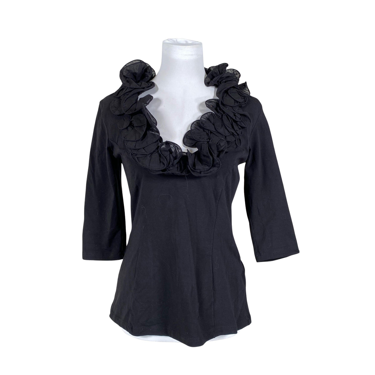 Unisex Diego Reiga - Trikotaažist pluus, suurus 38 - Must (1)