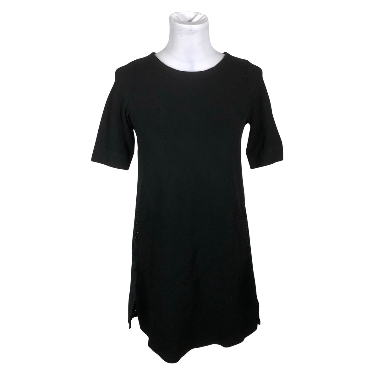 Unisex Ann Taylor - Kootud kleit, suurus 34 - Must (1)