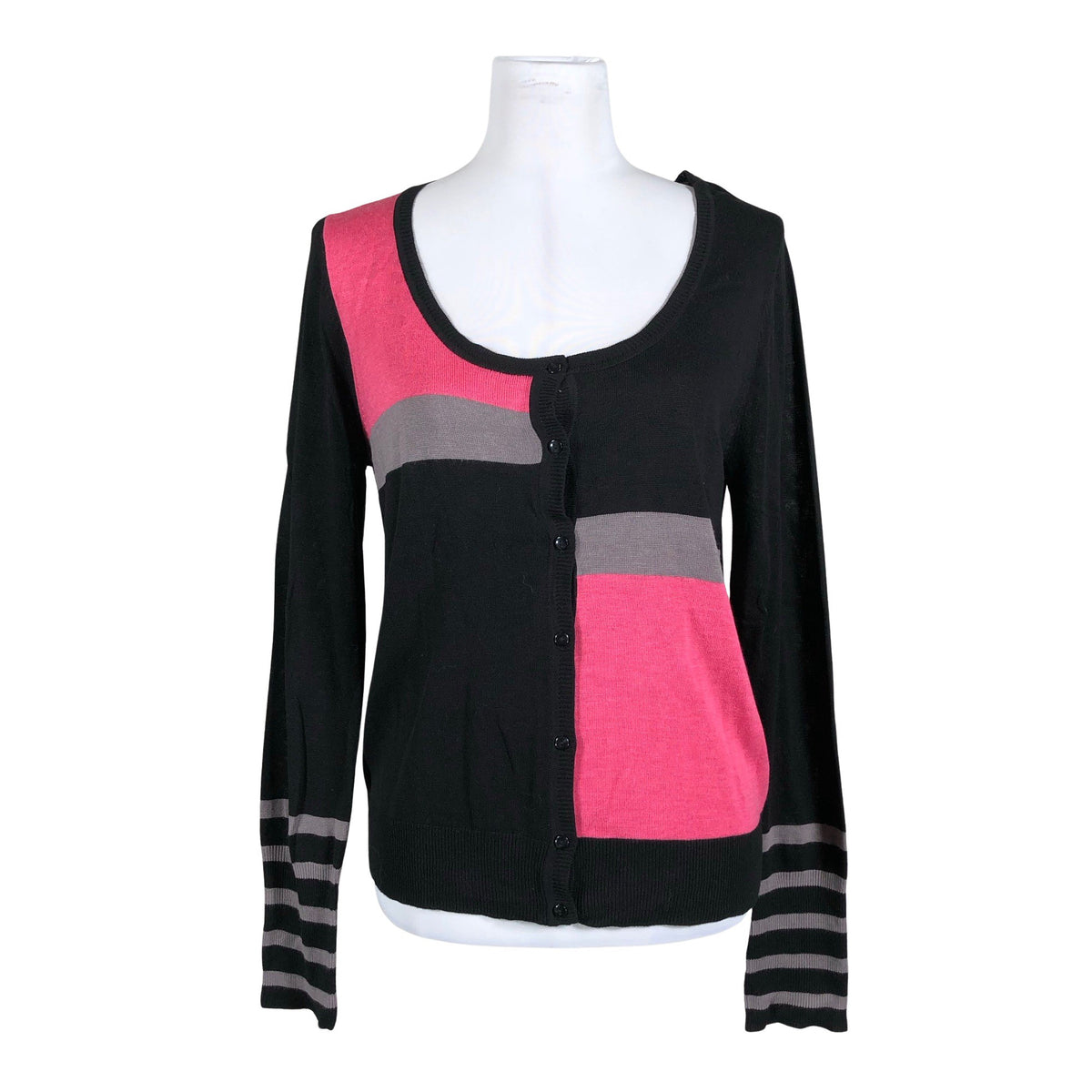 Unisex Comma - Kardigan, suurus 40 - Must (1)