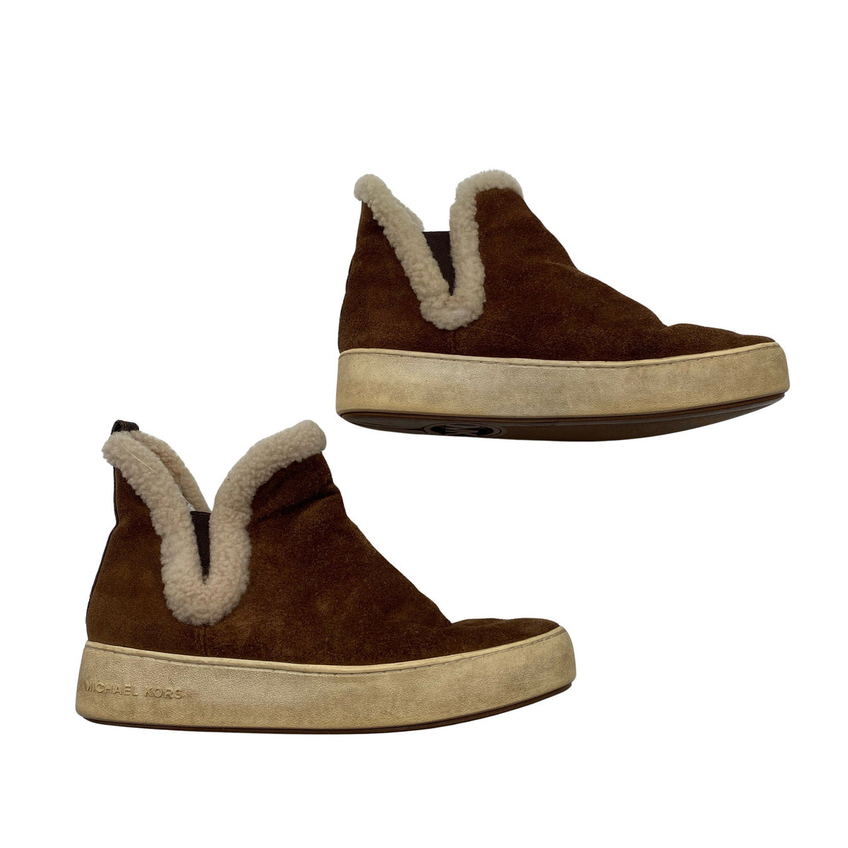 Unisex Michael Kors - Poolsaapad, suurus 39 - Pruun (1)