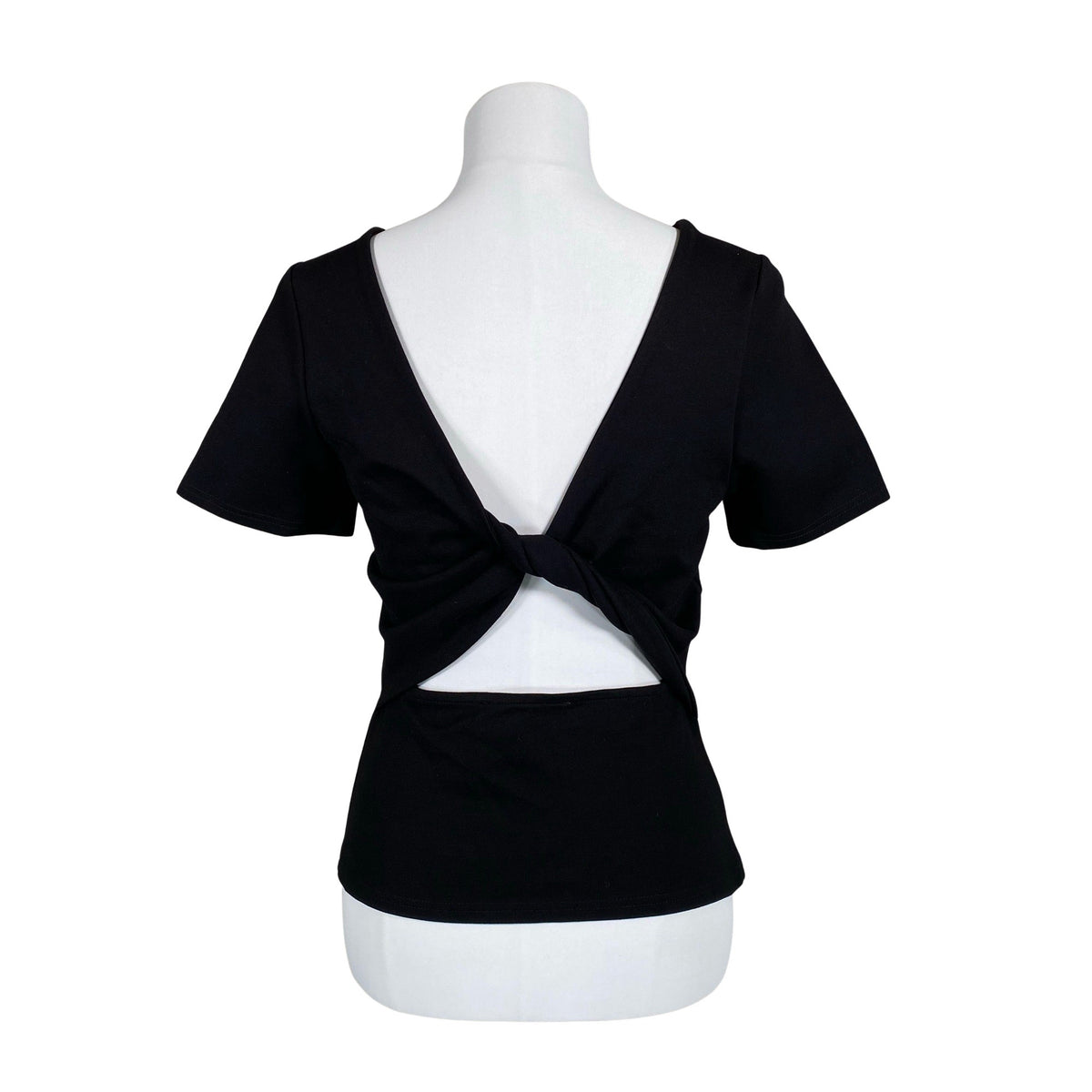 Unisex Selected - Lühikeste käistega pluus, suurus 38 - Must (2)