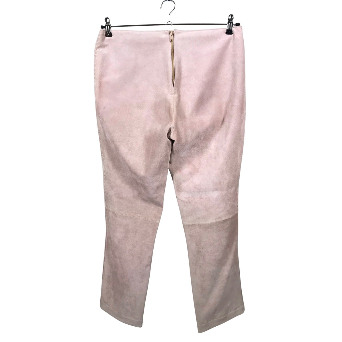 Unisex Zipcode - Nahkpüksid, suurus 38 - Heleroosa (2)