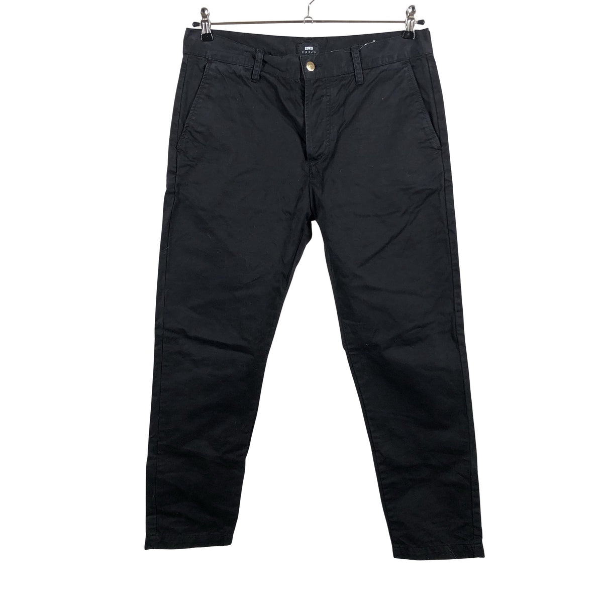 Unisex Edwin - Chino-püksid, suurus W33 - Must (1)
