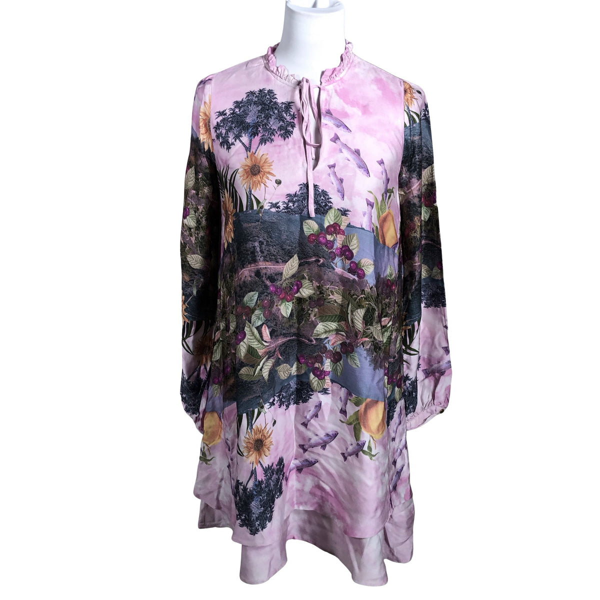 Unisex Nümph - Õhuke tuunika, suurus 36 - Heleroosa (1)