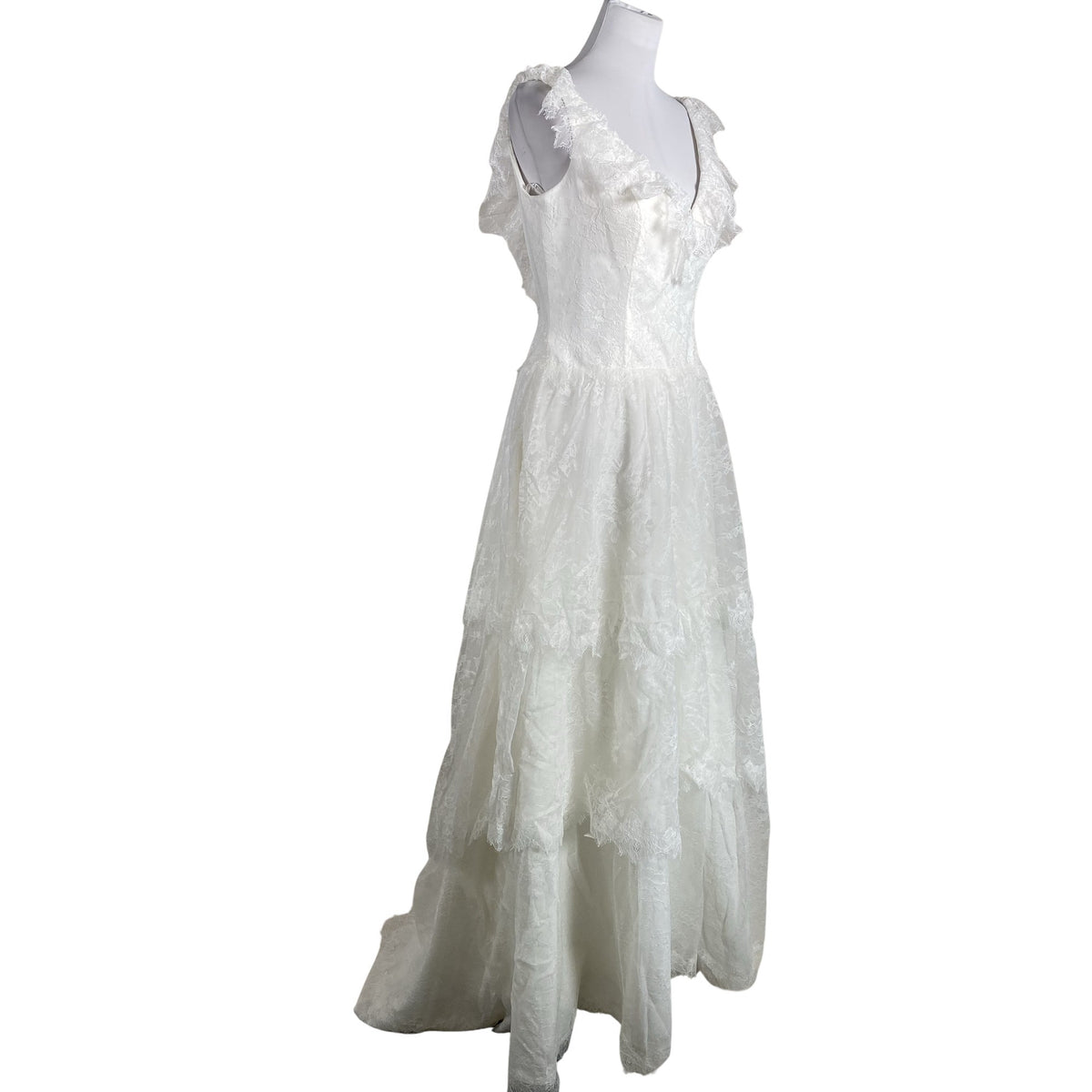 Unisex Lilly - Õhtukleit, suurus 40 - Valge (2)