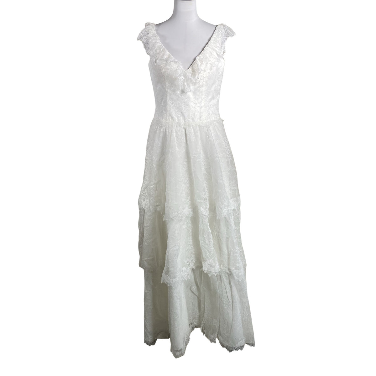 Unisex Lilly - Õhtukleit, suurus 40 - Valge (1)
