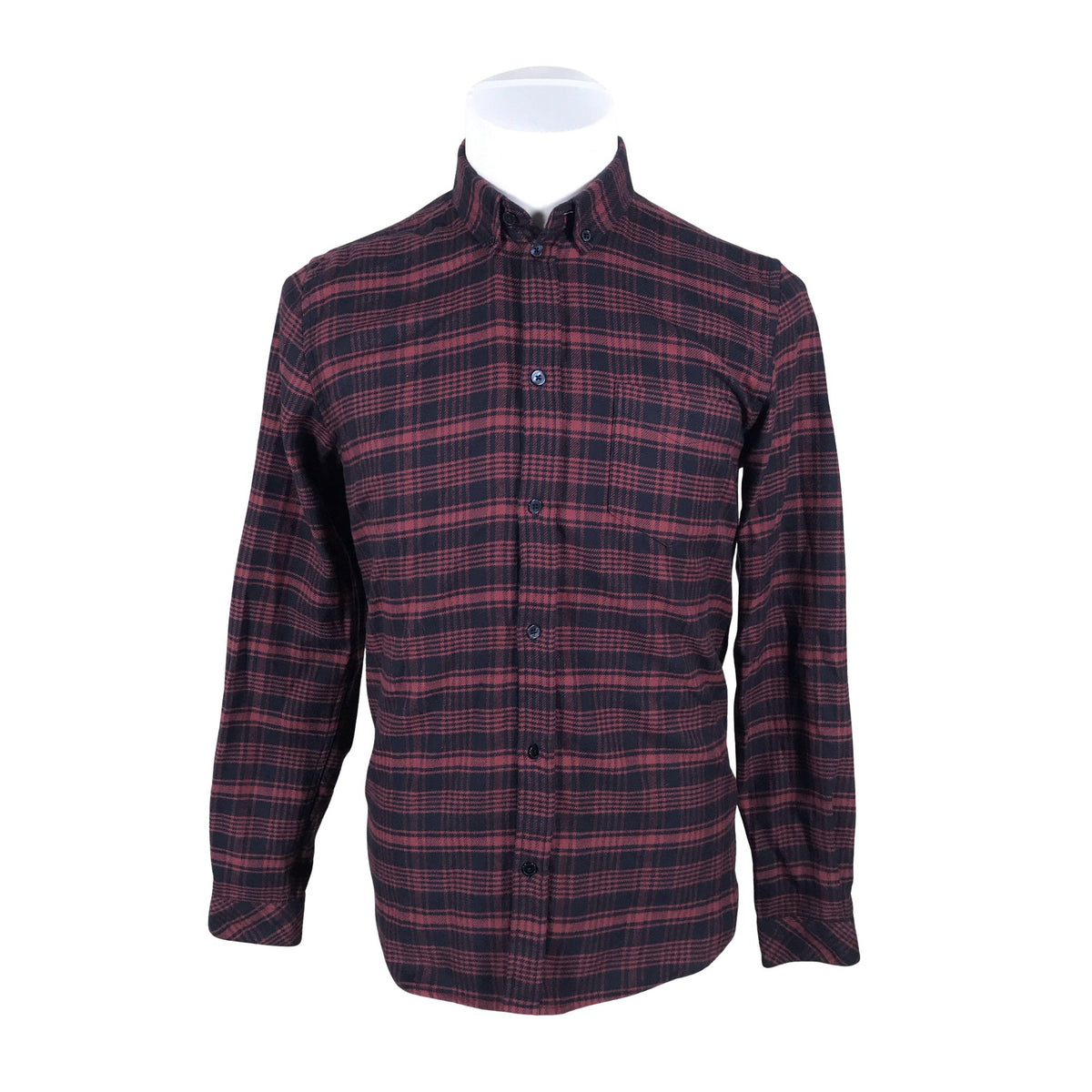 Unisex Samsoe&Samsoe - Flanellsärk, suurus M - Sinine (2)