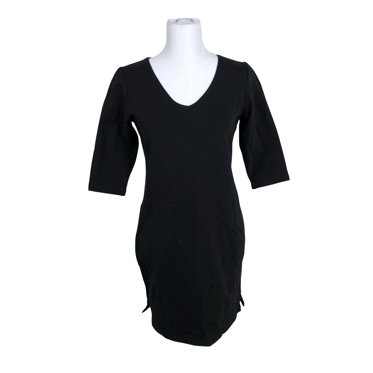 Unisex me&i - Trikotaažist kleit, suurus 36 - Must (2)