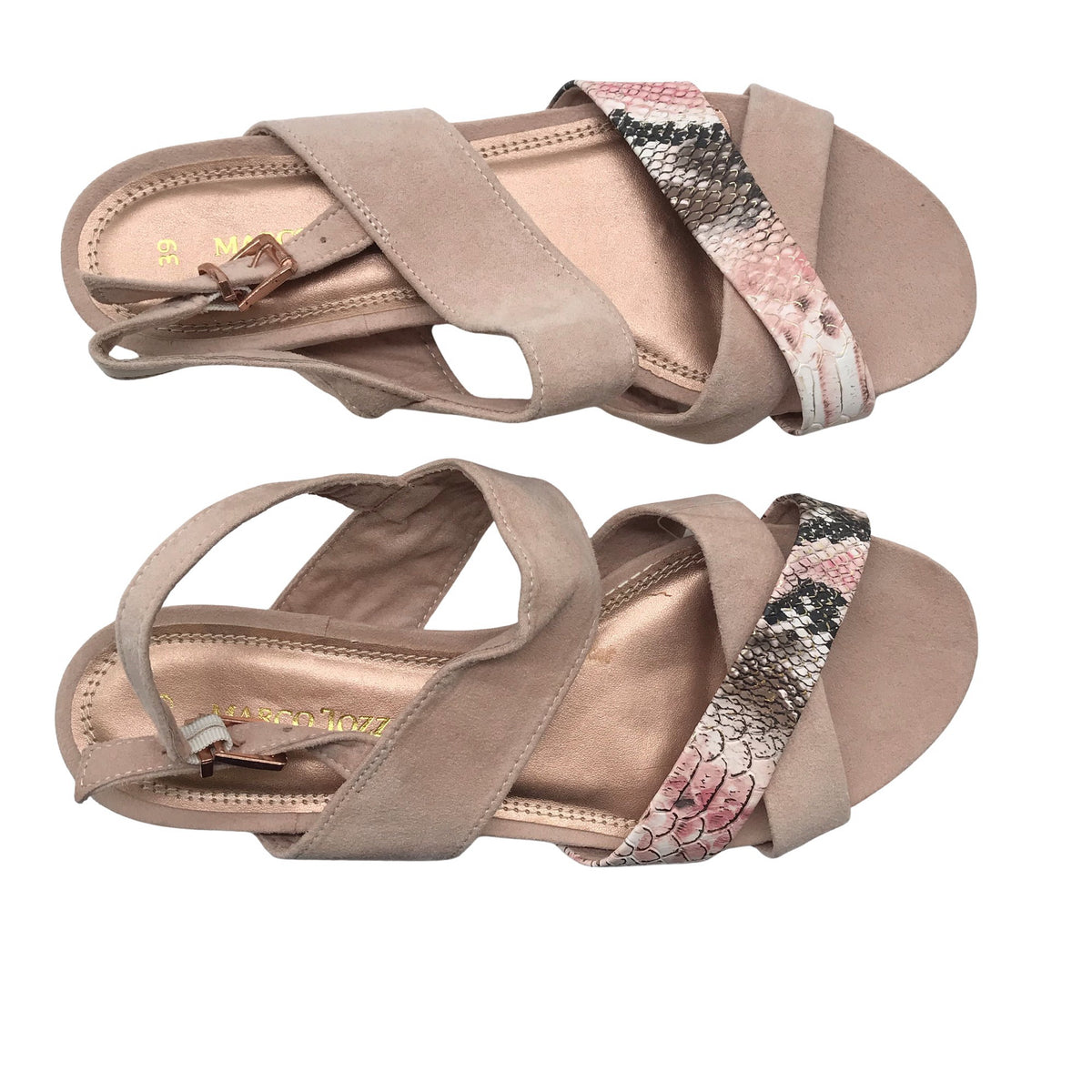 Unisex Marco Tozzi - Rihmikud, suurus 39 - Heleroosa (1)