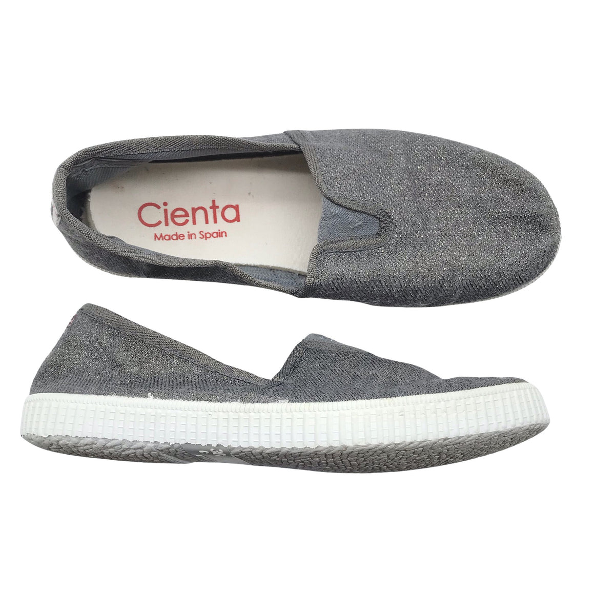 Unisex Cienta - Mokassiinid, suurus 36 - Hall (2)