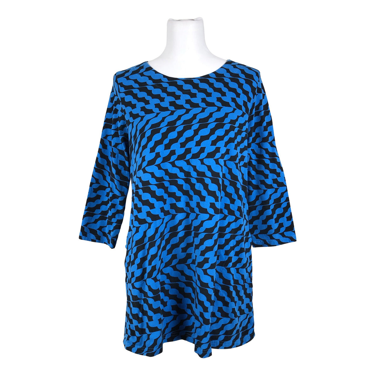 Unisex Nanso - Trikotaažist tuunika, suurus 40 - Sinine (1)