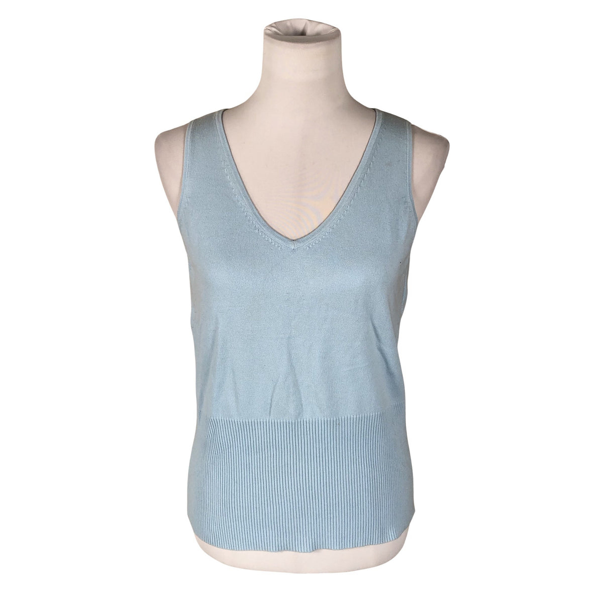 Unisex Your Face - Kootud vest, suurus 42 - Helesinine (1)