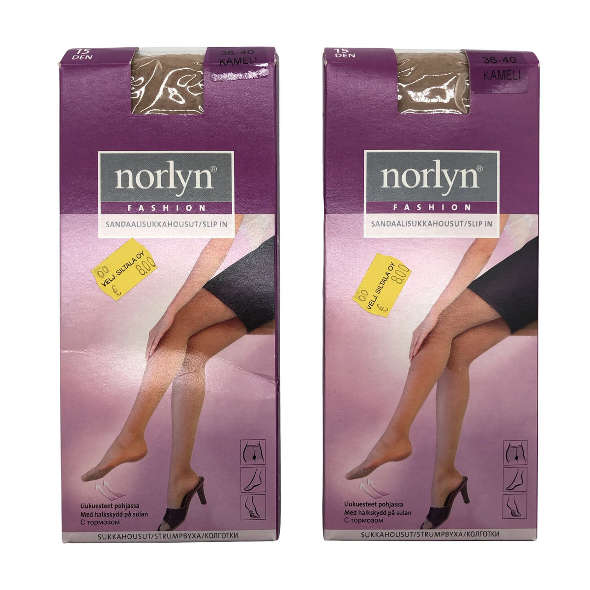 Unisex Norlyn - Sukkpüksid, õhukesed, suurus 38 - Pruun (1)