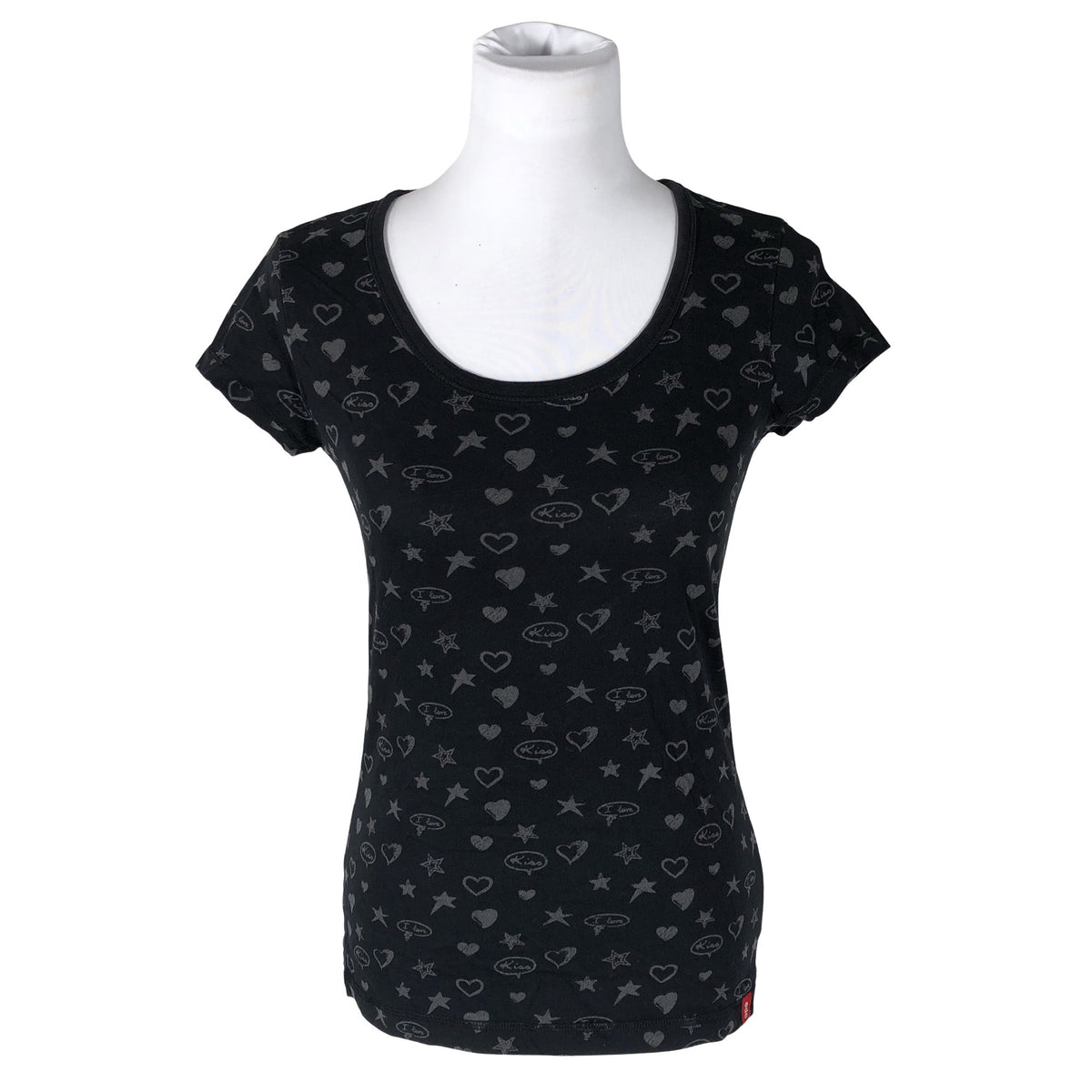 Unisex Esprit - T-särk, suurus 38 - Must (1)