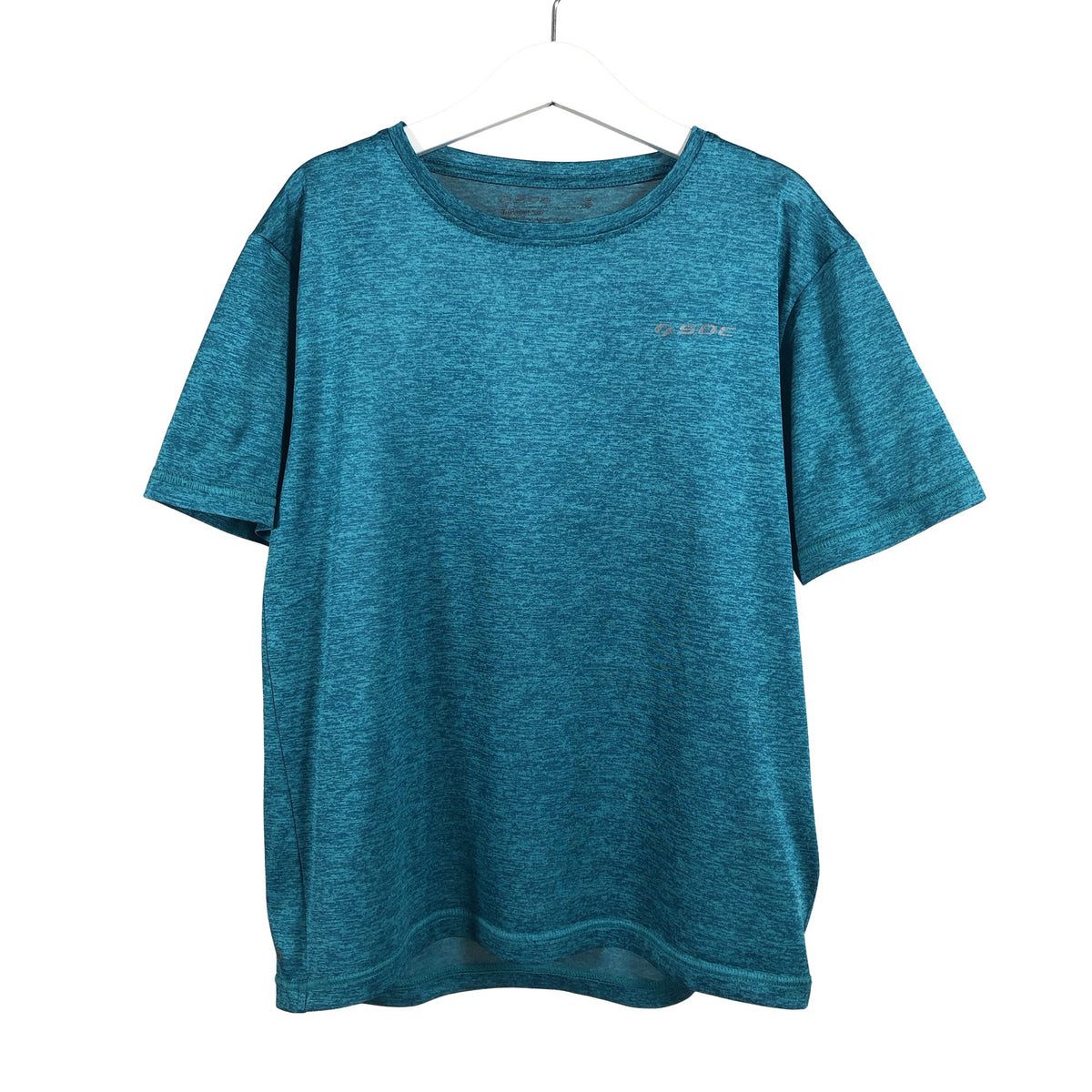 Unisex Soc - Spordisärk, lühikesed käised, suurus 146 - 152 - Türkiis (1)