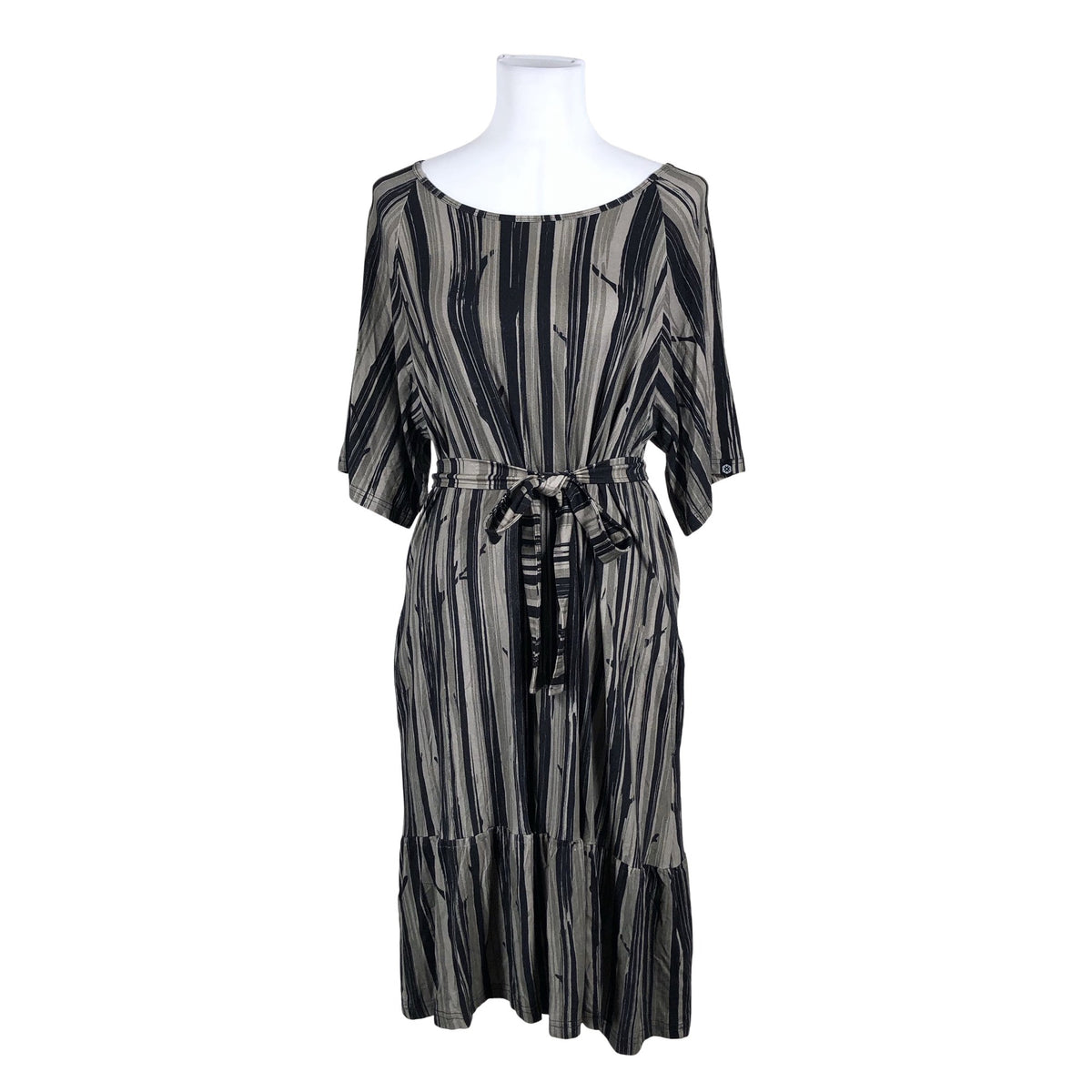 Unisex Kude Design - Trikotaažist kleit, suurus 38 - Pruun (1)