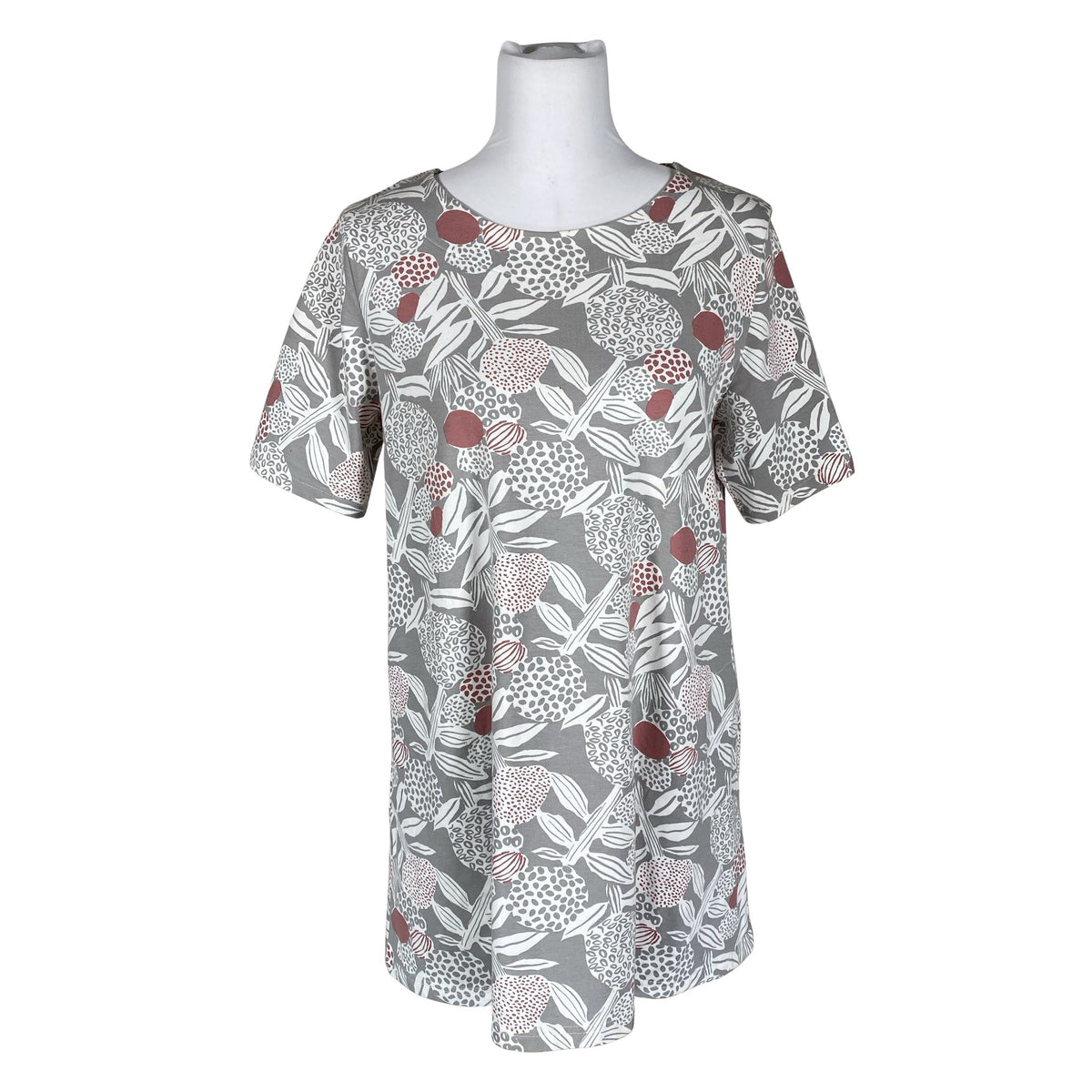 Unisex Nanso - Trikotaažist tuunika, suurus 38 - Hall (1)