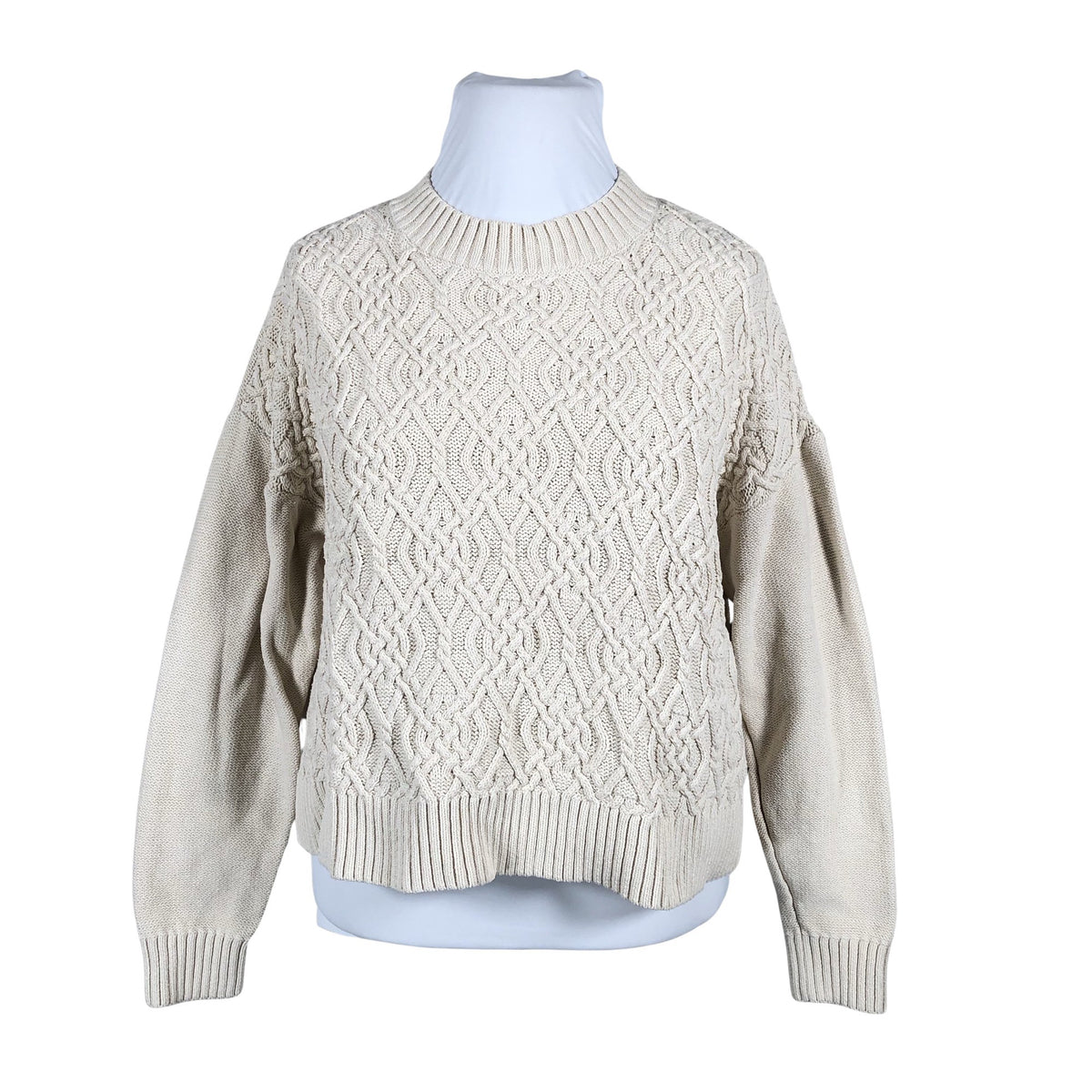 Unisex Lexington - Kampsun, suurus 42 - Looduslik valge (1)