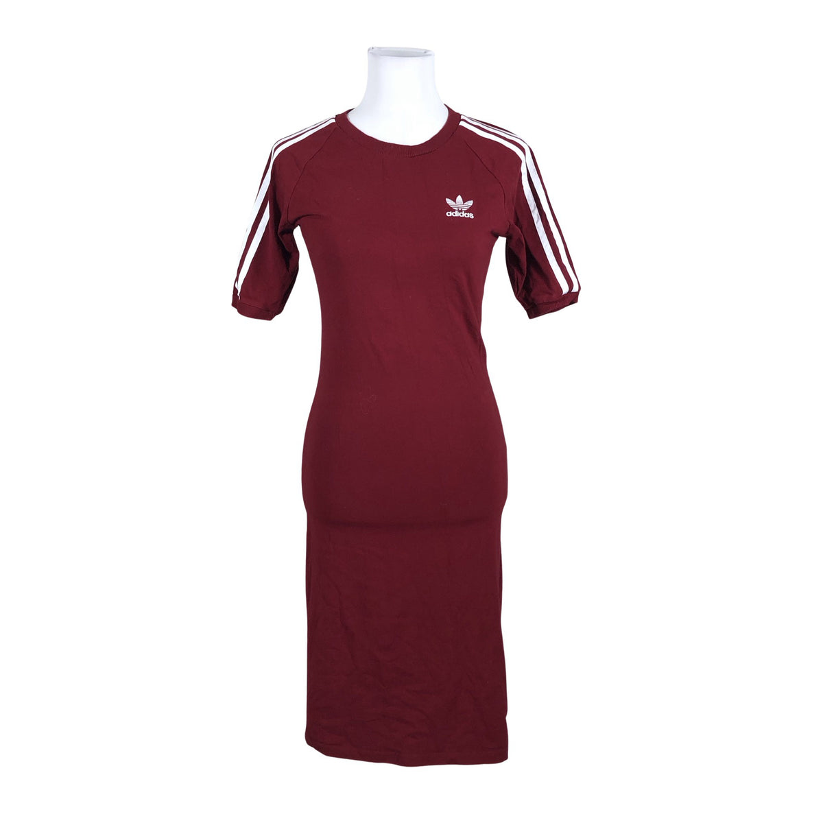 Unisex Adidas - Trikotaažist kleit, suurus 36 - Veinipunane (1)