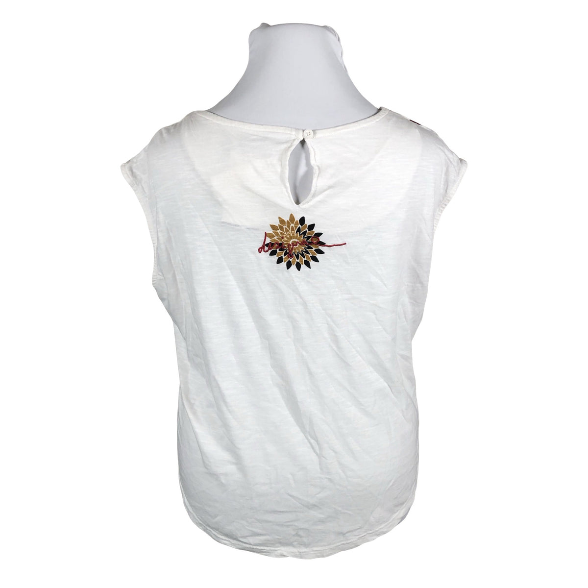 Unisex Desigual - Topp, suurus 42 - Valge (2)